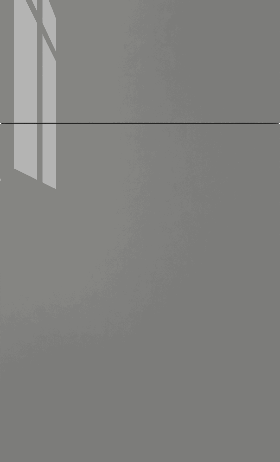 Grigio Gloss cabinet finish